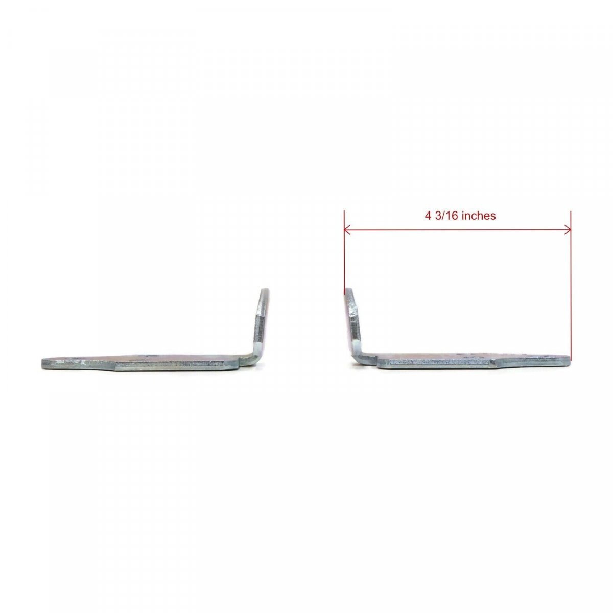 4 Corner Sets Trailer Stake Rack Connector Brackets Replaces Buyers B2585bz Silver Commercial Grade Rust Resistant Mounts In