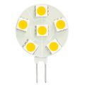Hero-led Sg4-6t-ww Side Pin G4 Led Disc Halogen Replacement Bulb 1 2w 10-15w Equal Warm White 3000k 5-packnot Dimmable 