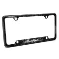 Ford Mustang Script Real Black Forged Carbon Fiber 50 States License Plate Frame 