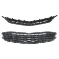 Front Honeycomb Mesh Bumper Grille Upper Lower Grill Replacement For Malibu 2016 2017 2018