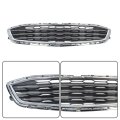 Front Honeycomb Mesh Bumper Grille Upper Lower Grill Replacement For Malibu 2016 2017 2018