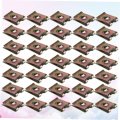 Vaguelly 150 Pcs U Style Spring Nut Types Automotive Clips Spire Fastener Self Tapping Screws Manganese Steel Clip Nut Reed