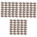 Vaguelly 150 Pcs U Style Spring Nut Types Automotive Clips Spire Fastener Self Tapping Screws Manganese Steel Clip Nut Reed