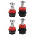 Hoypeyfiy 4pcs Upper And Lower Heavy Duty Ball Joints Joint Kit Replacement For Jeep Wrangler 2007-2018 Dana 30 44 Axles 