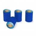 Superman Daily Planet Tire Rim Wheel Aluminum Valve Stem Caps