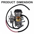 Waltyotur Carburetor Carb Replacement For Kawasaki 1993-1999 Klf400 2003-2005 Ksf400 1997-2002 Kvf400 2003-2009 Suzuki Ltz400