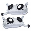 Wflnhb Front Headlights Assembly Replacement For 2001 2002 Toyota Corolla Headlamps W Corner Signal Lamp Driver And Passenger