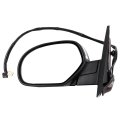 Left Side View Mirror Fit For 2007 Chevy Silverado Pickup New Body Style Models 2008-2013 All Manual Folding Heated Memory Turn 
