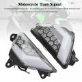 Topteng Led Front Turn Signal Light Signals For Kawasaki Ninja 300 2013-2017 400 2018-2023 650 2012-2023 Zx-6r 2013-2022 Zx-4rr