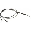 Fuel And Trunk Release Cable For Honda Civic 2012 2013 2014 2015 Steel 1 47mm Diameter Replacement 74880tr0a01 Black Color 