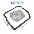 X Autohaux 1 Set 3533028010 Transmission Filter Oil Pan Gasket Kit For Toyota Camry 2002-2004