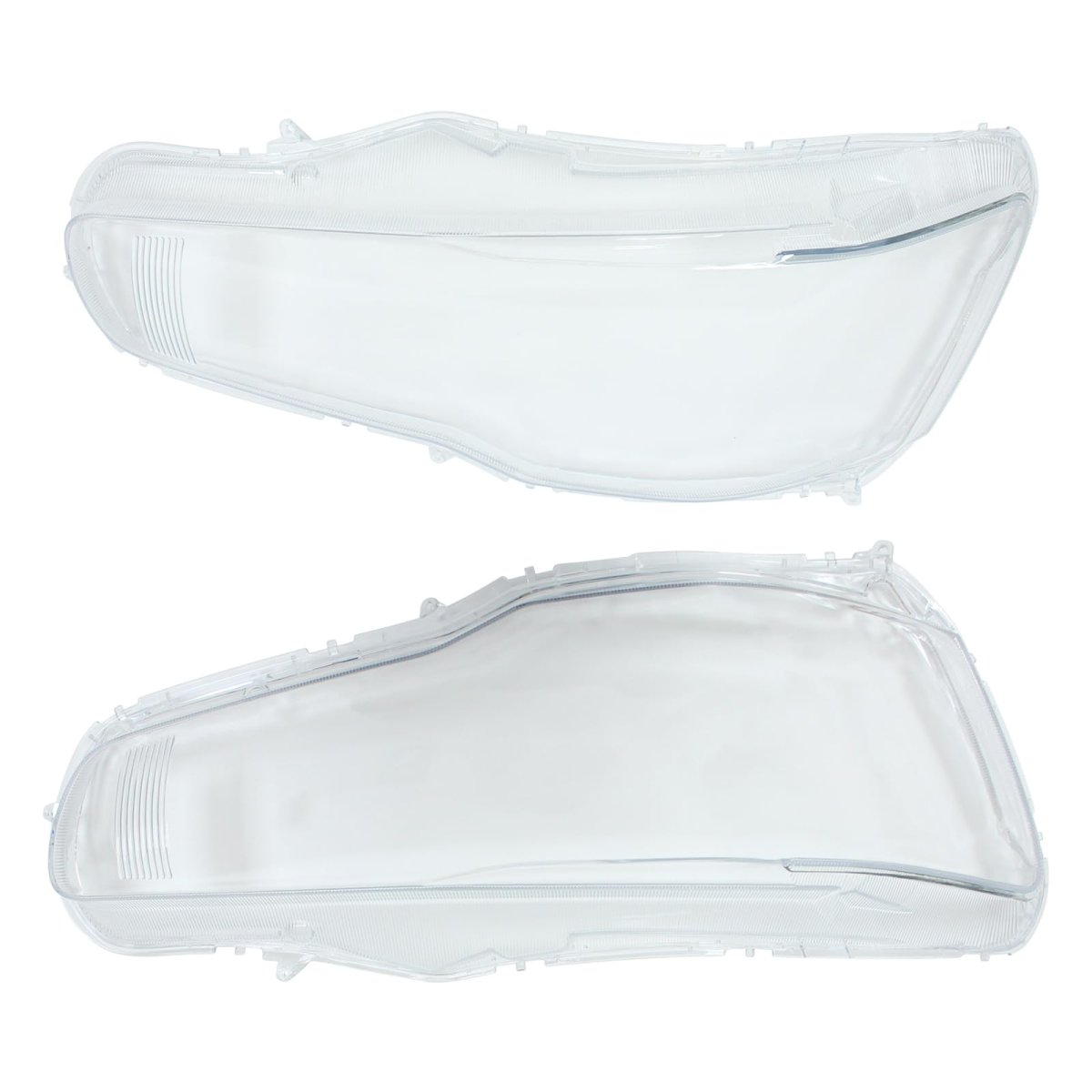 Left And Right Side Clear Headlight Lens Covers For Mitsubishi Lancer Ex 2008 2009 2010 2011 2012 2013 2014 2015 2016