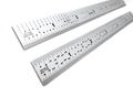 Shinwa 12 5r Narrow And Flexible 500a Wide X 020a Thick Zero Glare Satin Chrome Stainless Steel Machinist Engineer Ruler Rule 