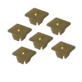 Multi Purpose Retainers For Gmc Sonoma 1991 1992 1993 1994 White Nylon 5 8 In Head Diameter 6 Pieces Replacement 