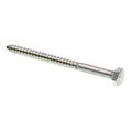 Prime-line Lag Screw Bolt Hex Head 1 4 In X 3-1 2 Grade 18-8 Stainless Steel Pack Of 25