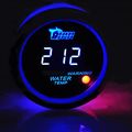 Digital Water Temperature Gauge 2 In 52mm Fahrenheit Meter With Blue Led Display 12v Universal For Auto Automotive Truck Boat 