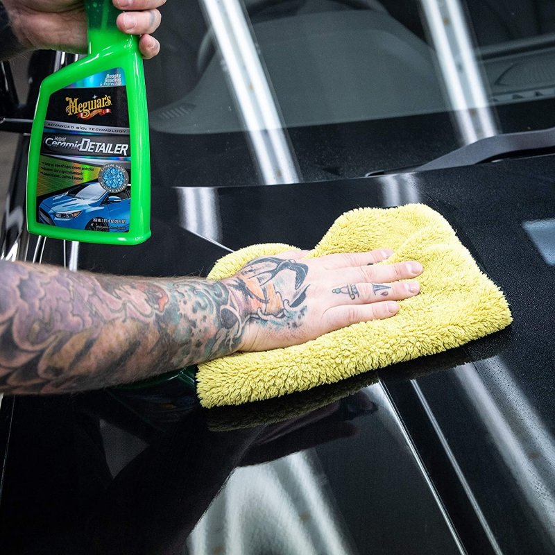 Meguiar S G200526eu Hybrid Ceramic Detailer 768 Ml Enhances Wax Coatings And Sealants