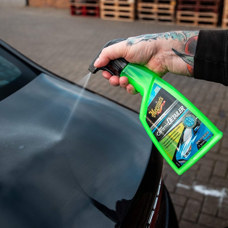 Meguiar S G200526eu Hybrid Ceramic Detailer 768 Ml Enhances Wax Coatings And Sealants