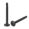 50pcs 8x1-3 4 Phillips Head Self Tapping Screws Carbon Steel Drilling Flat High-strength Quick Wood Screw For Metal Plastic 