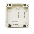 Waterproof Ip65 Junction Box Abs Plastic Electrical Project Enclosure With Clear Cover Grey 3 In X 2