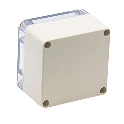 Waterproof Ip65 Junction Box Abs Plastic Electrical Project Enclosure With Clear Cover Grey 3 In X 2