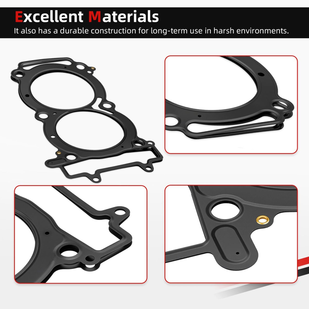 Engine Cylinder Head Gasket And Seal Kit For Polaris Ace General Rzr Ranger 900 1000 Fits Models 2013 To 2024 Part Number