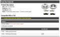 Front Ceramic Disc Brake Pad And Rotor Kit Compatible With 1990-1999 Jeep Cherokee 4wd
