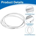 Stainless Steel Tubing Coil 13 64 Od X Ft Industrial 304 Tube Welded Silver Tone Wall Thickness 1mm