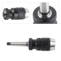 45 Steel Self Tighten Keyless Lathe Drill Chuck High Grip Force Arbor Set For Various Machines
