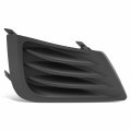 Non Fog Light Style Ni1038139 Front Cover For Nissan Altima 2016-2018 Driver Left Side Smooth Black 