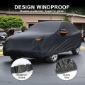 Car Cover For Bmw X5 2007 2025 Waterproof All Weather Outdoor Full With Door Zipper Windproof Sun Rain Snow Protection Black