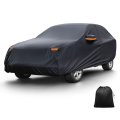 Car Cover For Bmw X5 2007 2025 Waterproof All Weather Outdoor Full With Door Zipper Windproof Sun Rain Snow Protection Black 