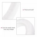 Uxcell Weather Stripping Brush 26ft L X 0 35 W H Self-adhesive Seal Weatherstrip Sweep White For Door Window 2pcs Total 52ft