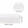 Uxcell Weather Stripping Brush 26ft L X 0 35 W H Self-adhesive Seal Weatherstrip Sweep White For Door Window 2pcs Total 52ft