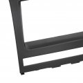 Qiilu Fascia Trim 2din Central Control Cd Audio Frame Replacement For Fiat Albea Siena Palio 2004a 2012