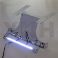 Smt-chrome Led Light Fender Eliminator Tidy Tail Compatible With 2006-2007 Suzuki Gsxr 600 Gsx-r750 B00rue4708