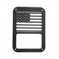 Ocpty Tail Light Cover Pair American Flag Covers Trim Guards Protector Rear Lamp For 2007-2018 Jeep Wrangler Jk