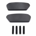 Httmt- Black Mirror Block Off Base Plates Compatible With 2017-2021 Suzuk Gsx-r 1000 P N Mt222-019-nologo-bk