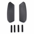 Httmt- Black Mirror Block Off Base Plates Compatible With 2017-2021 Suzuk Gsx-r 1000 P N Mt222-019-nologo-bk