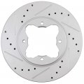 Ocpty Brakes And Rotors Set With 2 Front Brake Rotots 4 Ceramic Pads Fit For 1997 Acura Cl 1990-1997 Honda Accord