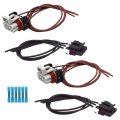 Left Headlamp Right Turn Signal Harness Plug Connector 224396007 224-396-007 Replacement For 2000-2014 Freightliner Columbia 