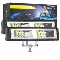 6 In Pickup Led Light Bar 2 Pack 48w 10000 Lumens Off Road Driving Fogs For Truck Suv Atv Utv Tractor Modern White Working 