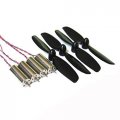 Hobbypower 8520 Coreless Brushed Motor Set 53000rpm 8 5x20mm 75mm Cw Ccw Propeller
