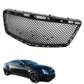Black Front Bumper Grille Upper Mesh Replacement For Cts 2014-2019 