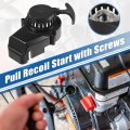 X Autohaux 1 Set Abs Pull Recoil Start With Screws For 43cc 47cc 49cc Mini Pocket Dirt Bike Minimoto Atv Quad Scooter Black