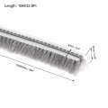 Uxcell Brush Weather Stripping Card-slot Seal Strip Pile Weatherstrip Sweep Elastic For Door Window 10m 32 8ft Length 5x6mm Wxh