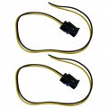 2pcs Pt2386 12046623 12067676 12101899 12126469 Multi-purpose Wire Connector Pigtail Plug Replacement For 1980-2014 Jeep