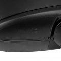 Black Passenger Side View Mirror Textured With Power Adjustment Manual Folding Turn Signal Compatible For 2016-2018 Toyota