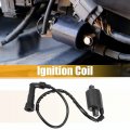X Autohaux Ignition Coil For Yamaha Vstar 650 Xvs650 Custom Xvs650a Classic Xvs650at Silverado Atv With Spark Plug Cap Black