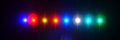 White Led Neon Motorcycle Lighting Kit 